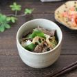 牛肉とれんこんの混ぜごはん