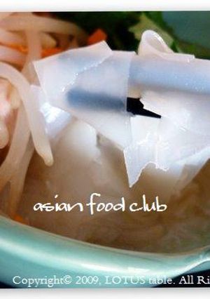 生春巻きの皮ｄｅ鶏肉のフォー-レシピのメイン写真