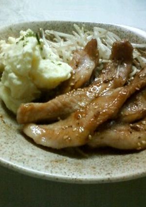 ごまテリ♪豚とろ-レシピのメイン写真