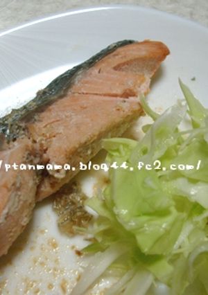 鮭のレモン醤油ソース-レシピのメイン写真