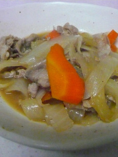 簡単 豚肉と玉ねぎ煮-レシピのメイン写真