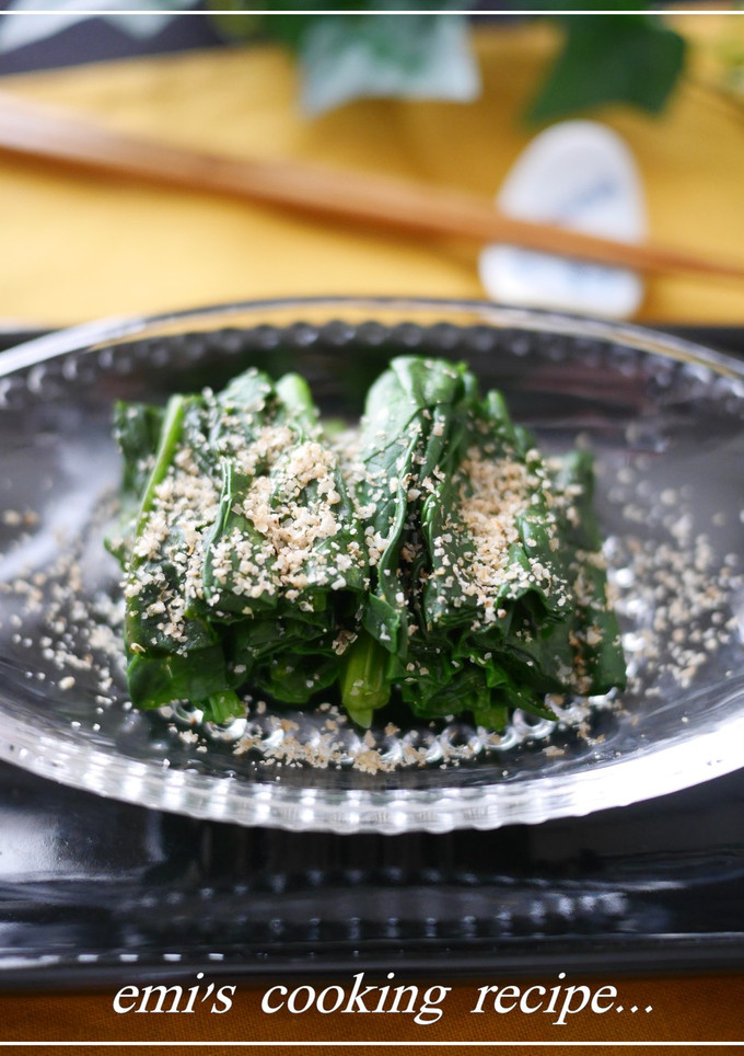 納豆のタレで♬♫ 簡単おひたし-レシピのメイン写真