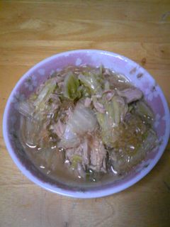 白菜とツナの即席煮-レシピのメイン写真