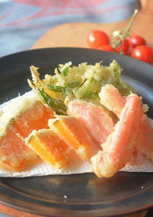 簡単に天ぷらが作れる 「焼き天ぷらの素」-レシピのメイン写真