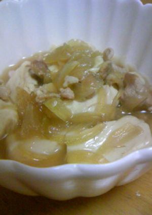 豚コマで簡単肉豆腐-レシピのメイン写真