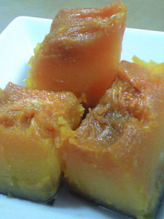 簡単かぼちゃの甘煮-レシピのメイン写真