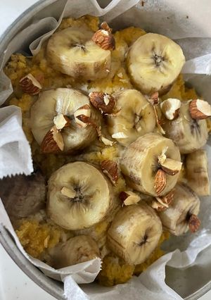 おからパウダーとラカントのバナナドケーキ-レシピのメイン写真