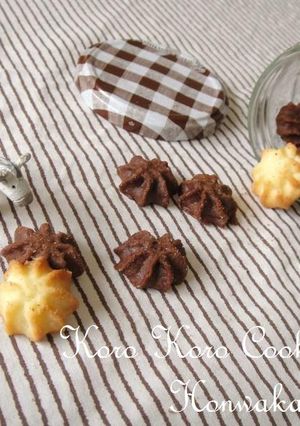 簡単可愛い絞り出しクッキー(卵不要)-レシピのメイン写真
