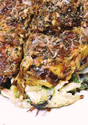 焼き方がポイント★おいしいお好み焼き-レシピのメイン写真