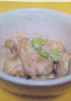 まろやか♪鶏と枝豆のハニーマヨあえ☆-レシピのメイン写真