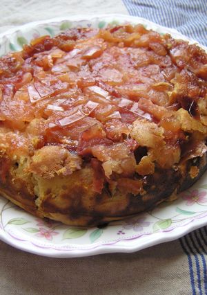 秋♪ おさつと黒糖と紅玉 チーズケーキ-レシピのメイン写真