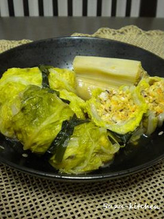 和風味のロール白菜-レシピのメイン写真