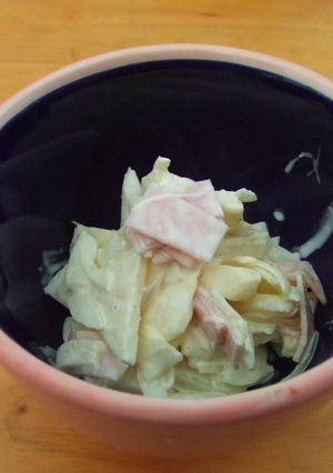 カンタンりんごサラダ-レシピのメイン写真