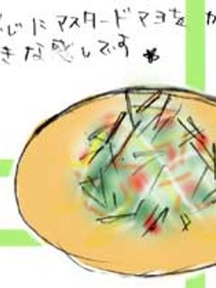 水菜とささみのサラダ-レシピのメイン写真