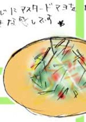水菜とささみのサラダ-レシピのメイン写真