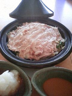 タジン鍋で☆豚にらもやしの蒸し鍋-レシピのメイン写真