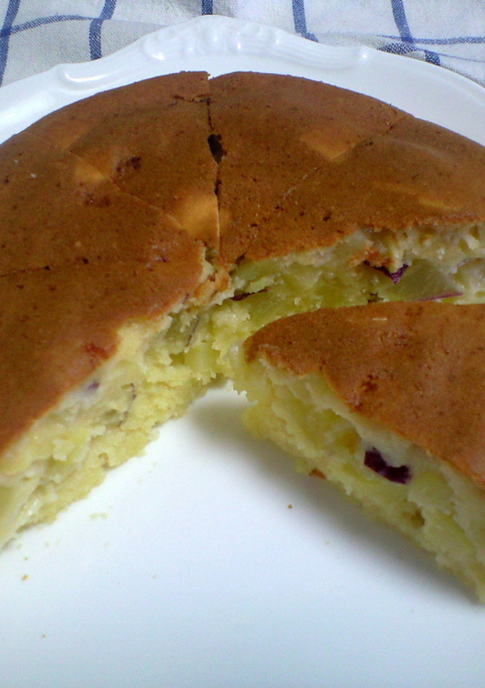 ♪炊飯器♪ さつまいもとりんごのケーキ-レシピのメイン写真