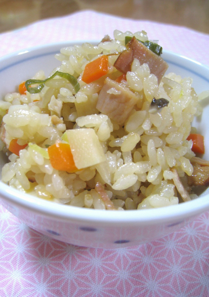 中華ちまき風～炊き込みご飯～-レシピのメイン写真