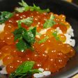 手間なし!いくら醤油漬け丼