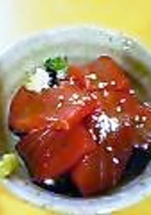 まぐろのヅケ丼-レシピのメイン写真