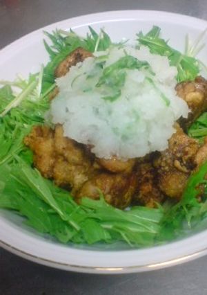 から揚げの青じそおろしのせ-レシピのメイン写真