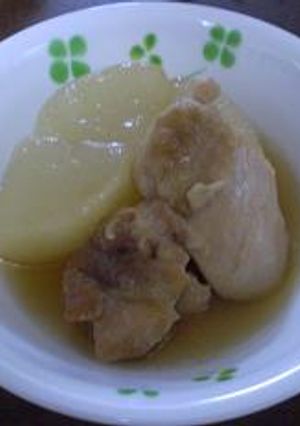 鶏と大根を清酒で炊いたん♪-レシピのメイン写真