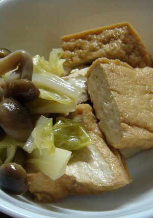 ☆厚揚げときのこの煮物☆-レシピのメイン写真