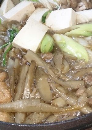 香る鶏ごぼう鍋-レシピのメイン写真