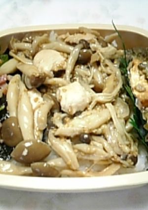 ★簡単♪鶏きのこ丼★-レシピのメイン写真
