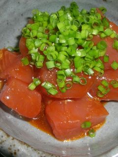 ☸マグロの韓国風和え☸-レシピのメイン写真