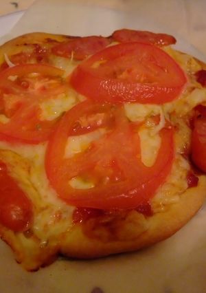 ピザ♪トマトチーズ-レシピのメイン写真