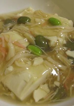 豆腐のホタテあんかけ-レシピのメイン写真
