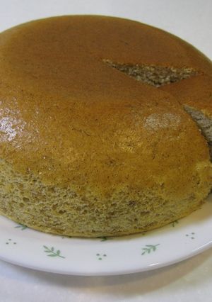 炊飯器でバナナシフォンケーキ☆ノンオイル-レシピのメイン写真