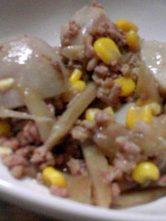 ☆ほっくり里芋と挽肉のあんかけ煮☆-レシピのメイン写真