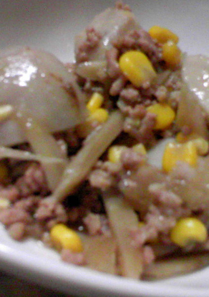 ☆ほっくり里芋と挽肉のあんかけ煮☆-レシピのメイン写真