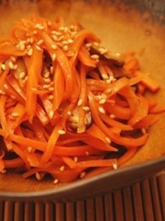 にんじんと椎茸のきんぴら-レシピのメイン写真