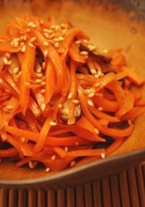 にんじんと椎茸のきんぴら-レシピのメイン写真