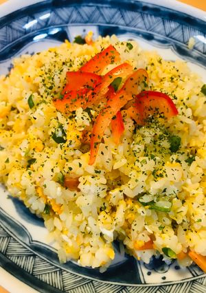 ササッと三色チャーハン-レシピのメイン写真