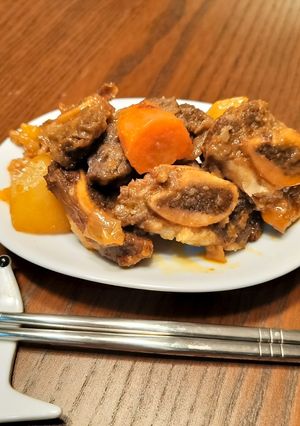韓国の煮込むだけのカルビチム-レシピのメイン写真