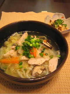 とりやさいうどん-レシピのメイン写真