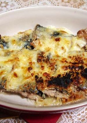 ワインのお供に秋刀魚のさっくりチーズ焼き-レシピのメイン写真