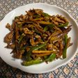 青椒茄子肉絲