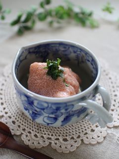 豆腐のたらこ(明太子)あん-レシピのメイン写真