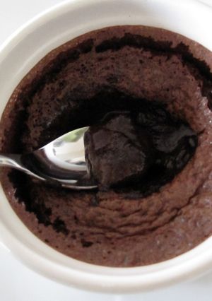 チョコとバターを使わずフォンダンショコラ-レシピのメイン写真