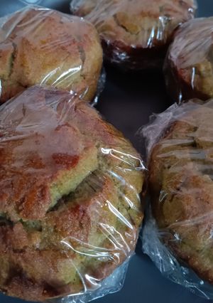 米粉の抹茶マフィン（卵無し）-レシピのメイン写真