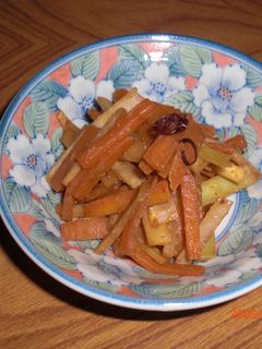 大根の皮で味噌きんぴら-レシピのメイン写真