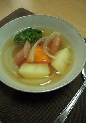 ♪母の味♪我が家のコンソメスープ-レシピのメイン写真