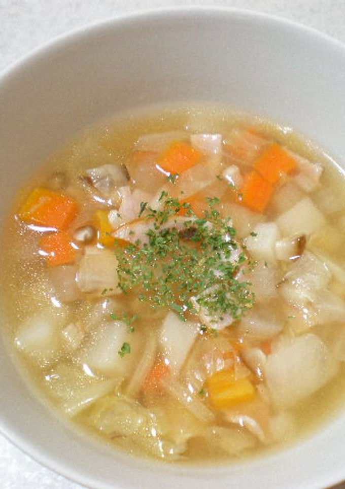 我が家の定番♫　野菜スープ-レシピのメイン写真