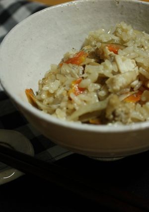 母の味 簡単☆ブリの炊き込みごはん-レシピのメイン写真