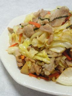 下味が決め手!美味しい野菜炒め-レシピのメイン写真